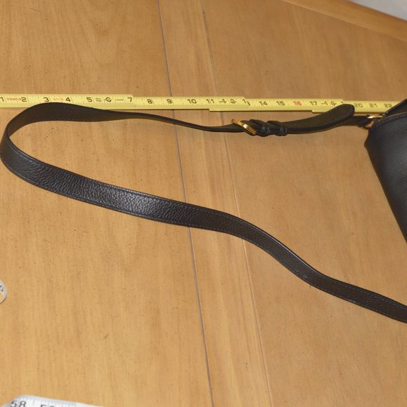 New Marc Jacobs New York Black Italian Leather Crossbody Bag NWT - Picture 9 of 12